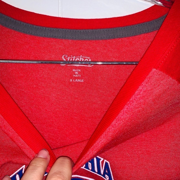 Philadelphia Phillies stitches red T-shirt XL - Picture 3 of 6